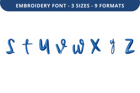 Alphonsine Font S to Z