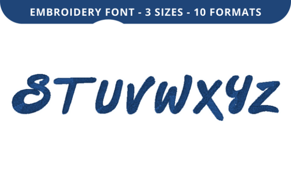Basket Ball Font S to Z: A Warm, Playful Embroidery Font for Meaningful Gifts