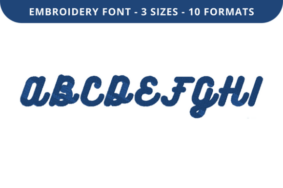 Buck Harry Font a to I: A Seasonal Embroidery Font Review
