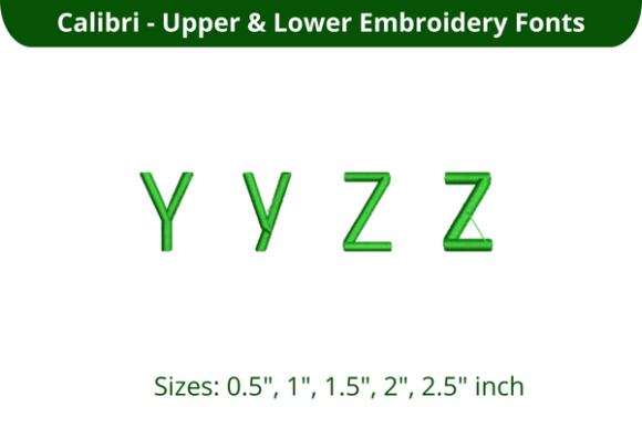 Calibri Font YZ