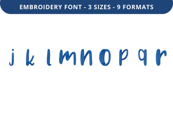 Choco Ganache Font J to R