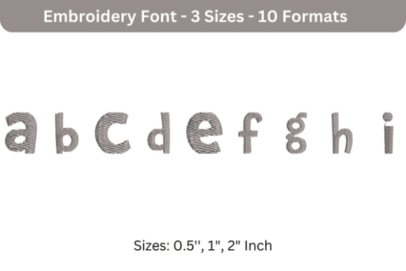 DrSue Font Lowercase a to I