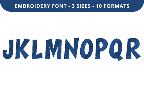Funny Man Font J to R