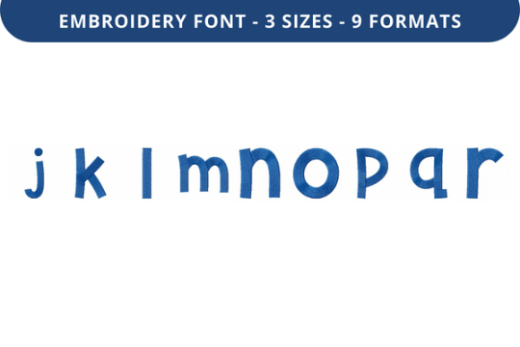 Gumbies Font J to R
