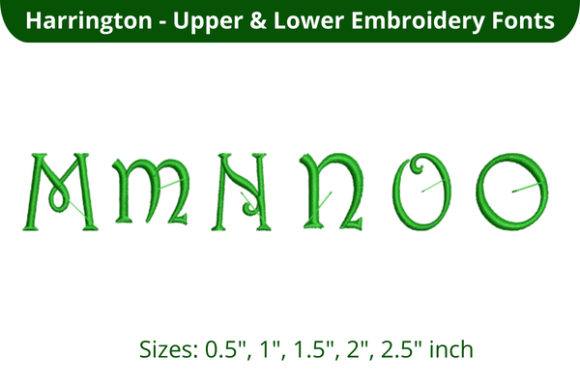 Harrington Font MNO
