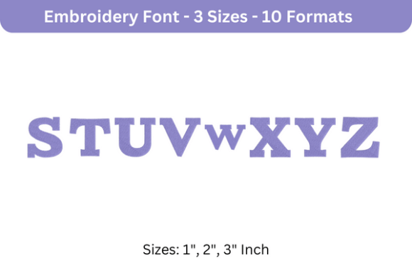 Zantroke Font S to Z